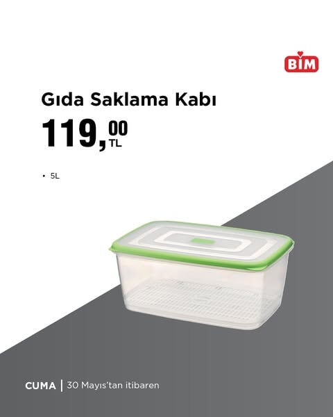 BİM, 30 Mayıs 2025 Cuma günü ürünleri belli oldu! 30 Aralık BİM indirimli ürünler kataloğu'nda bu hafta neler var? - 145