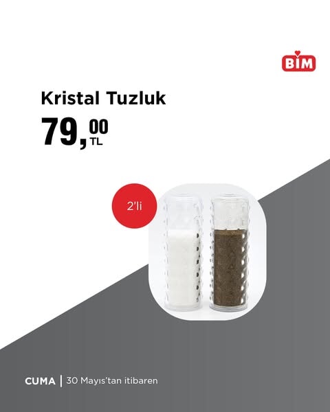BİM, 30 Mayıs 2025 Cuma günü ürünleri belli oldu! 30 Aralık BİM indirimli ürünler kataloğu'nda bu hafta neler var? - 159