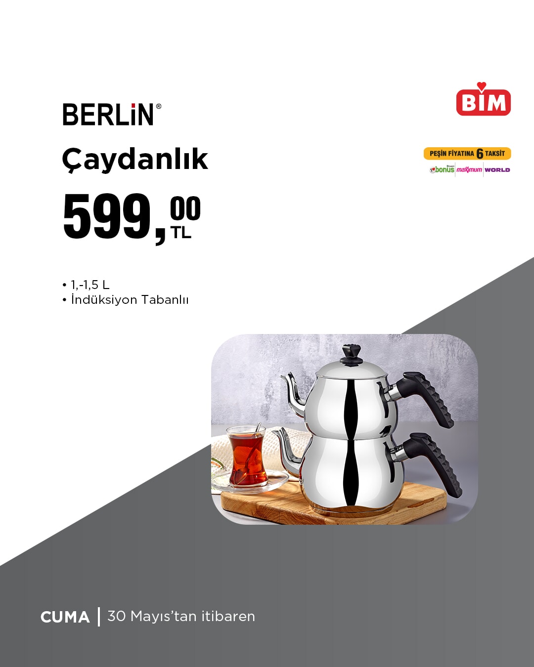 BİM, 30 Mayıs 2025 Cuma günü ürünleri belli oldu! 30 Aralık BİM indirimli ürünler kataloğu'nda bu hafta neler var? - 169