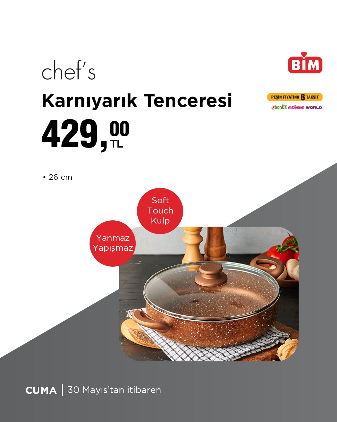 BİM, 30 Mayıs 2025 Cuma günü ürünleri belli oldu! 30 Aralık BİM indirimli ürünler kataloğu'nda bu hafta neler var? - 176