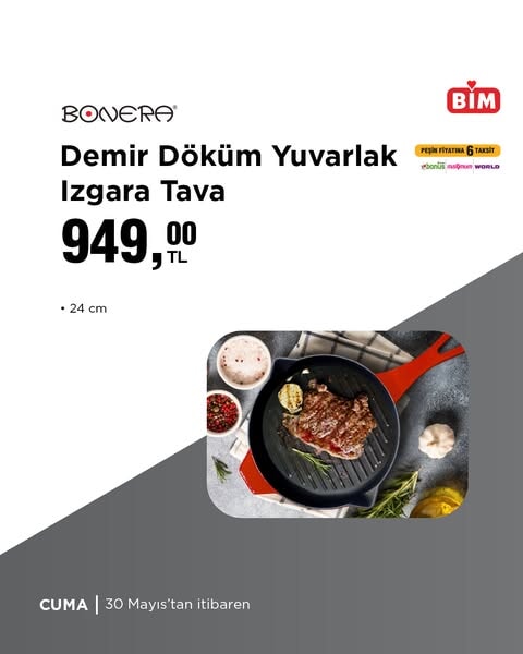 BİM, 30 Mayıs 2025 Cuma günü ürünleri belli oldu! 30 Aralık BİM indirimli ürünler kataloğu'nda bu hafta neler var? - 177