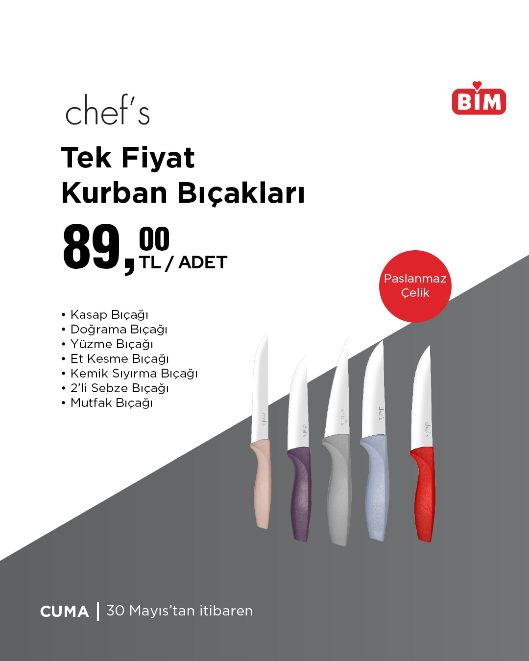 BİM, 30 Mayıs 2025 Cuma günü ürünleri belli oldu! 30 Aralık BİM indirimli ürünler kataloğu'nda bu hafta neler var? - 178