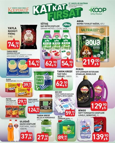 Tarım Kredi Market'te 9 Haziran'a kadar geçerli indirimler - 1