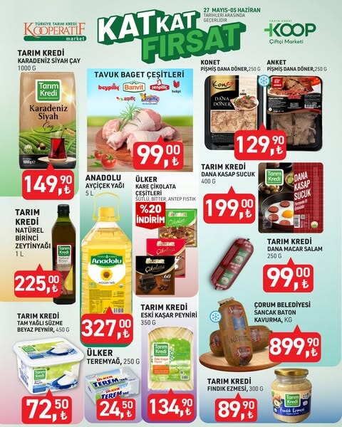 Tarım Kredi Market'te 9 Haziran'a kadar geçerli indirimler - 2