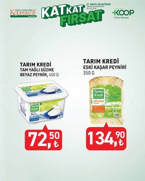 Tarım Kredi Market'te 9 Haziran'a kadar geçerli indirimler - 24