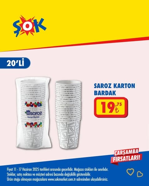 Şok'tan yeni haftaya yeni indirimler! 11- 17 Haziran aktüel - 47