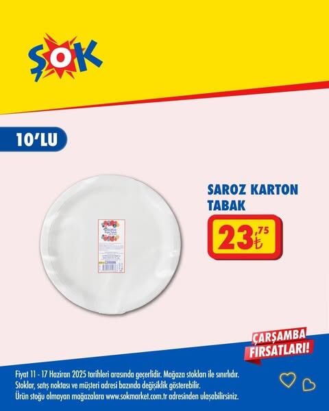 Şok'tan yeni haftaya yeni indirimler! 11- 17 Haziran aktüel - 50