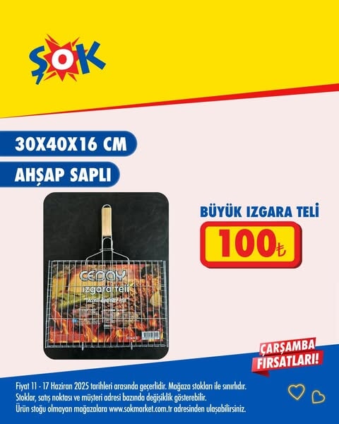 Şok'tan yeni haftaya yeni indirimler! 11- 17 Haziran aktüel - 56