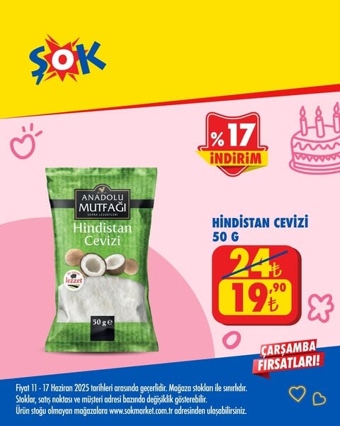 Şok'tan yeni haftaya yeni indirimler! 11- 17 Haziran aktüel - 60