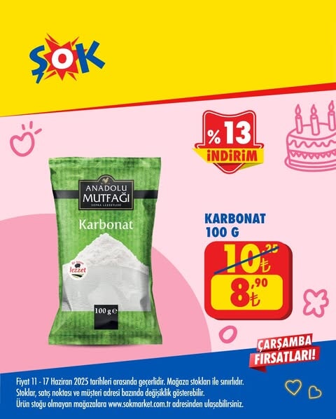 Şok'tan yeni haftaya yeni indirimler! 11- 17 Haziran aktüel - 61