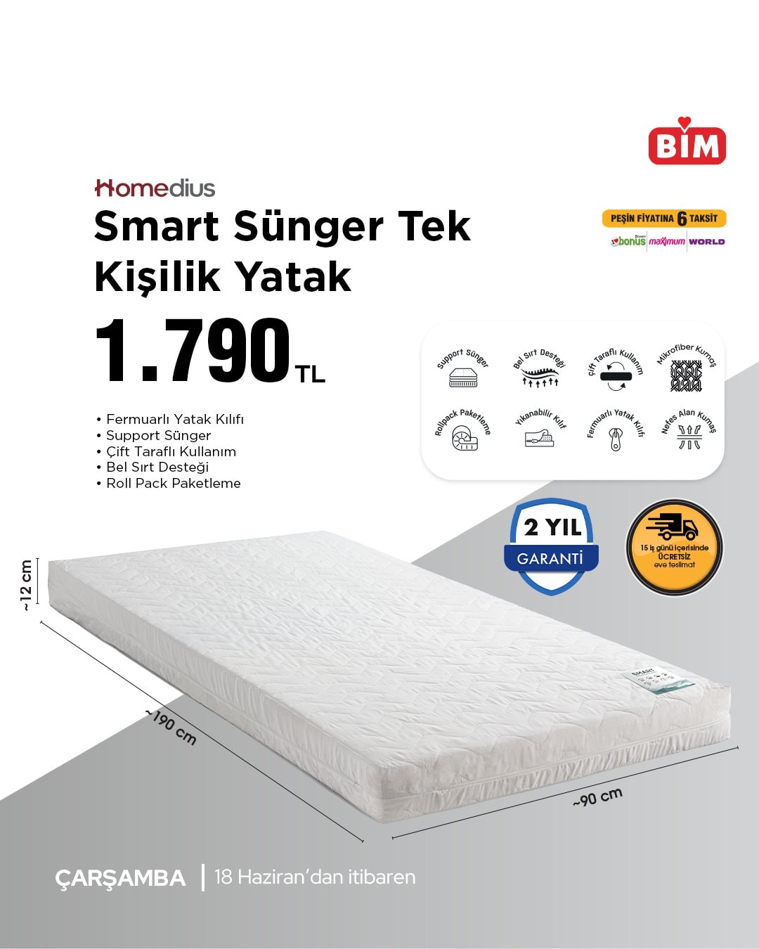 18 Haziran 2025 aktüel kataloğu: Hava temizleyici, yatak ve çok daha fazlası raflarda - 2