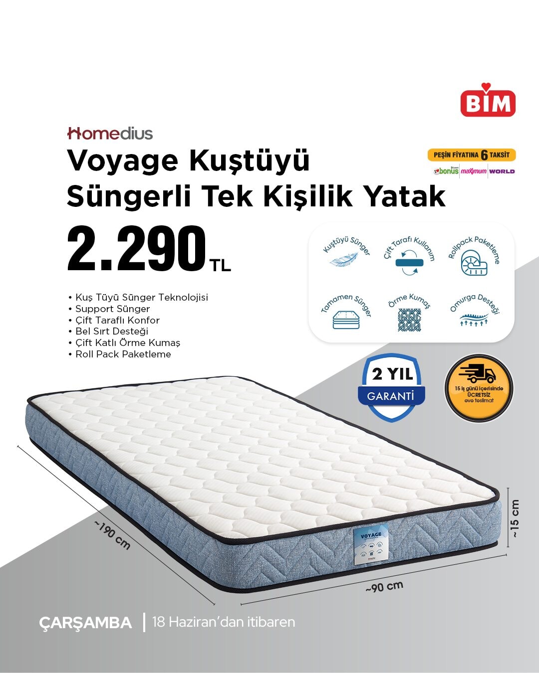 18 Haziran 2025 aktüel kataloğu: Hava temizleyici, yatak ve çok daha fazlası raflarda - 3