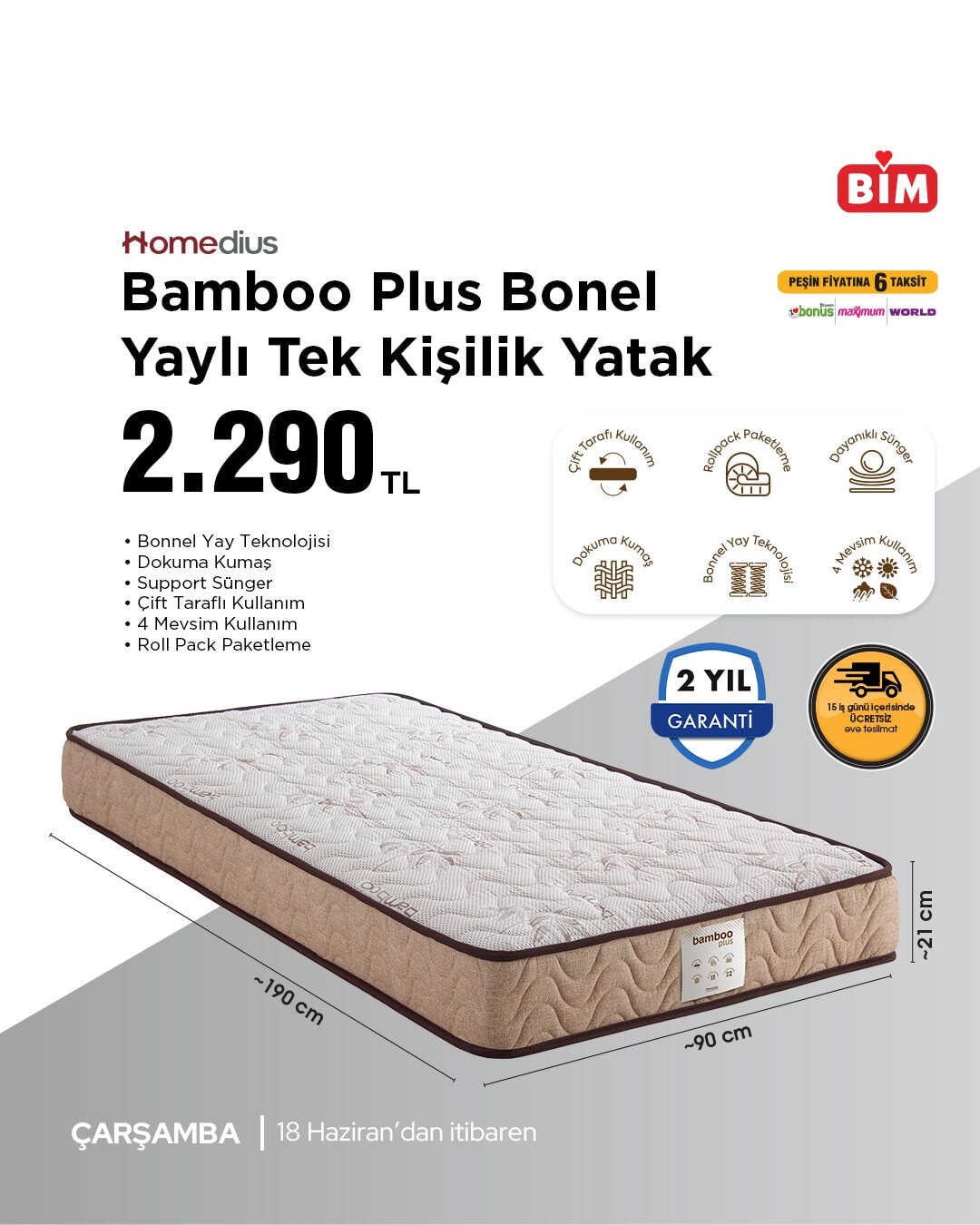 18 Haziran 2025 aktüel kataloğu: Hava temizleyici, yatak ve çok daha fazlası raflarda - 5