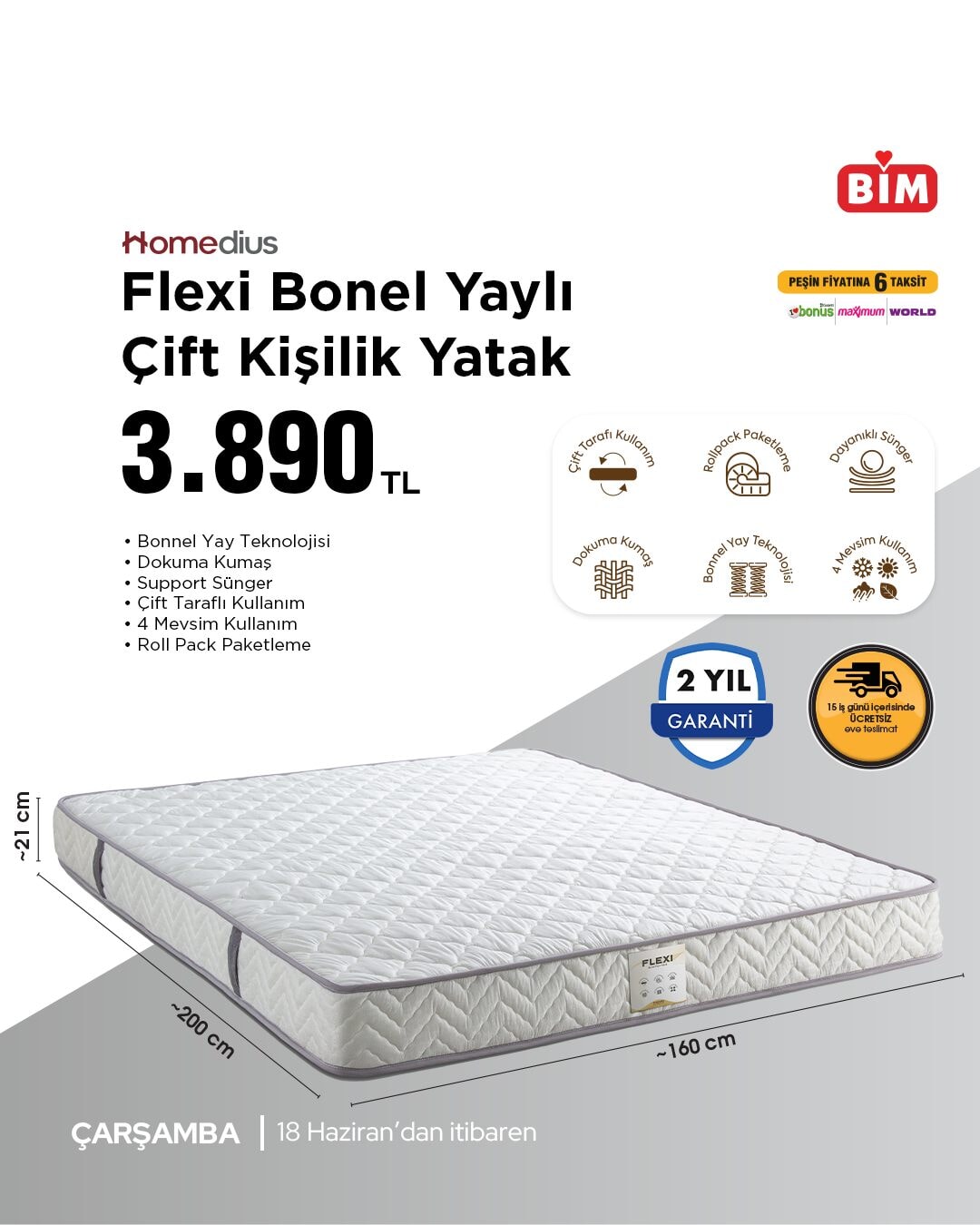 18 Haziran 2025 aktüel kataloğu: Hava temizleyici, yatak ve çok daha fazlası raflarda - 6