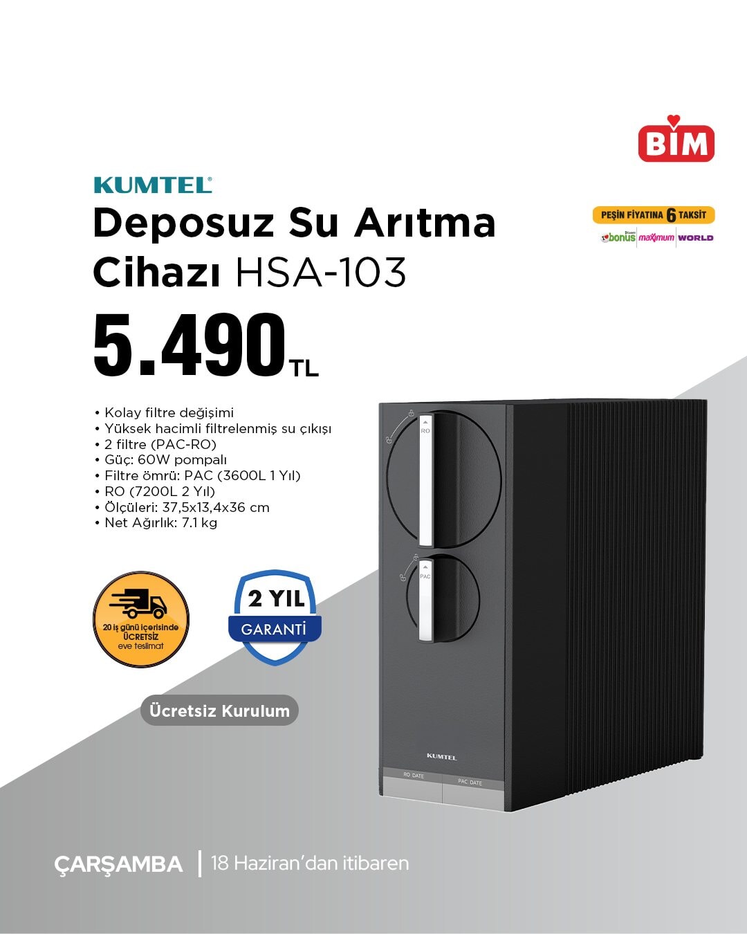 18 Haziran 2025 aktüel kataloğu: Hava temizleyici, yatak ve çok daha fazlası raflarda - 4