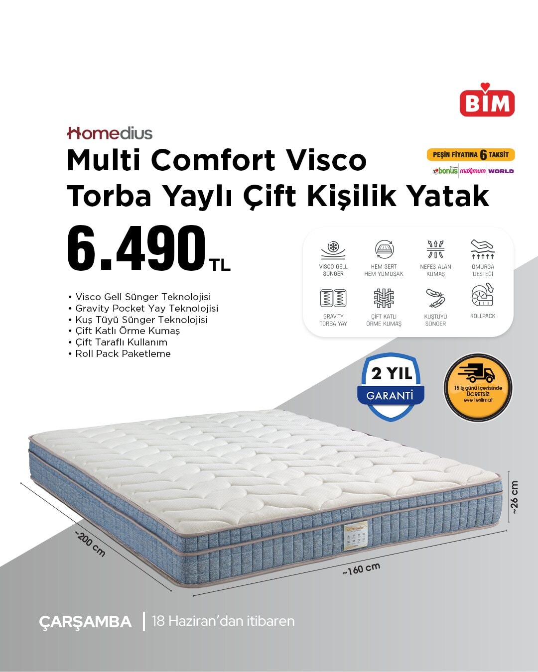 18 Haziran 2025 aktüel kataloğu: Hava temizleyici, yatak ve çok daha fazlası raflarda - 7
