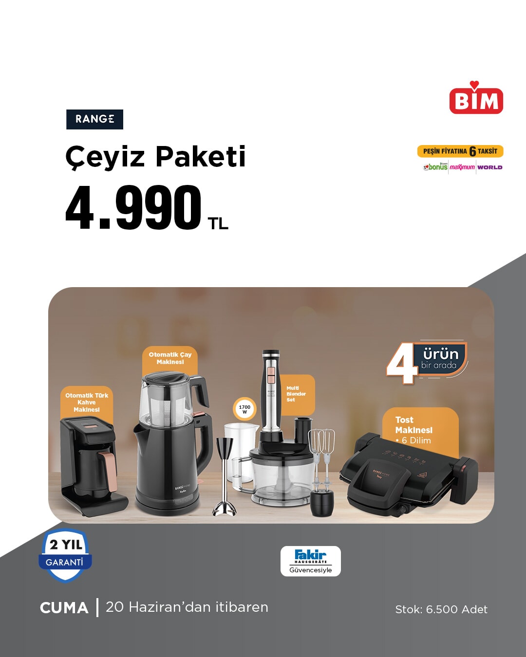 18 Haziran 2025 aktüel kataloğu: Hava temizleyici, yatak ve çok daha fazlası raflarda - 18