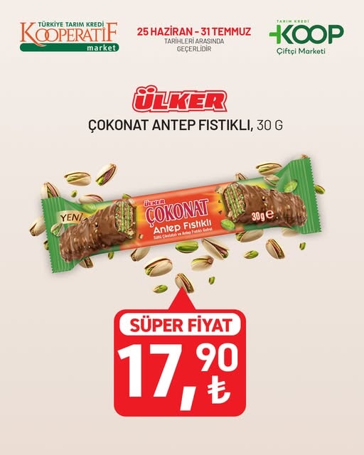 Tarım Kredi KOOP Çiftçi Marketi'nde 27-30 Haziran indirimleri! Temel gıda ve ihtiyaç ürünlerinde fiyat avantajı - 1