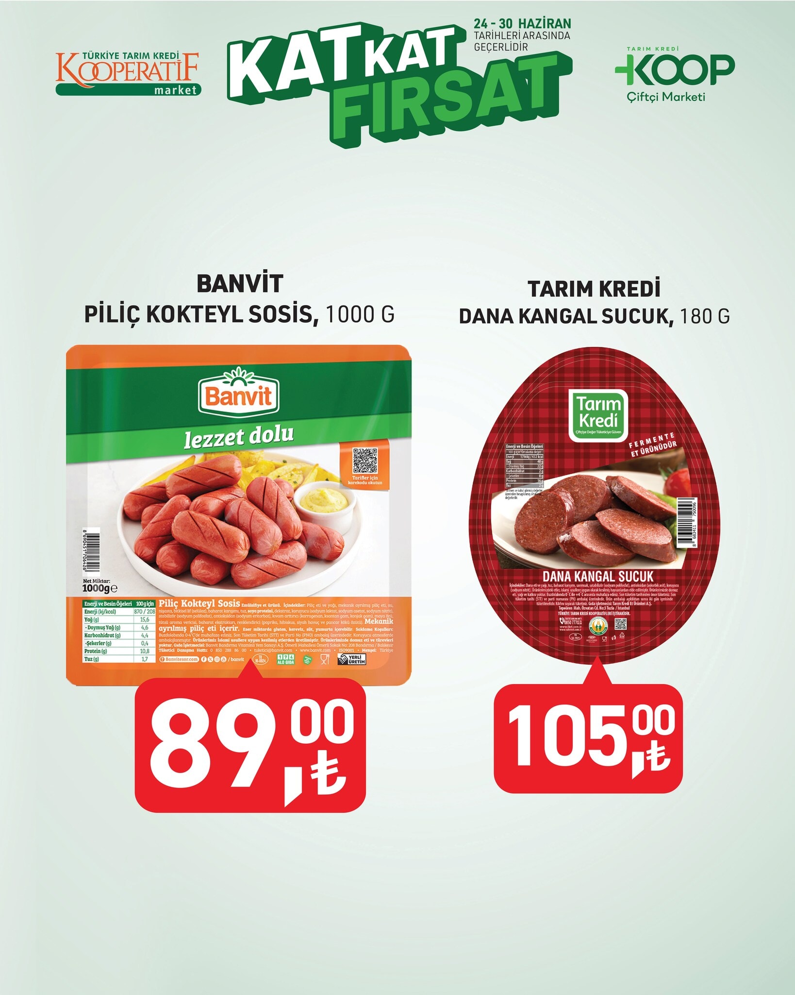 Tarım Kredi KOOP Çiftçi Marketi'nde 27-30 Haziran indirimleri! Temel gıda ve ihtiyaç ürünlerinde fiyat avantajı - 3