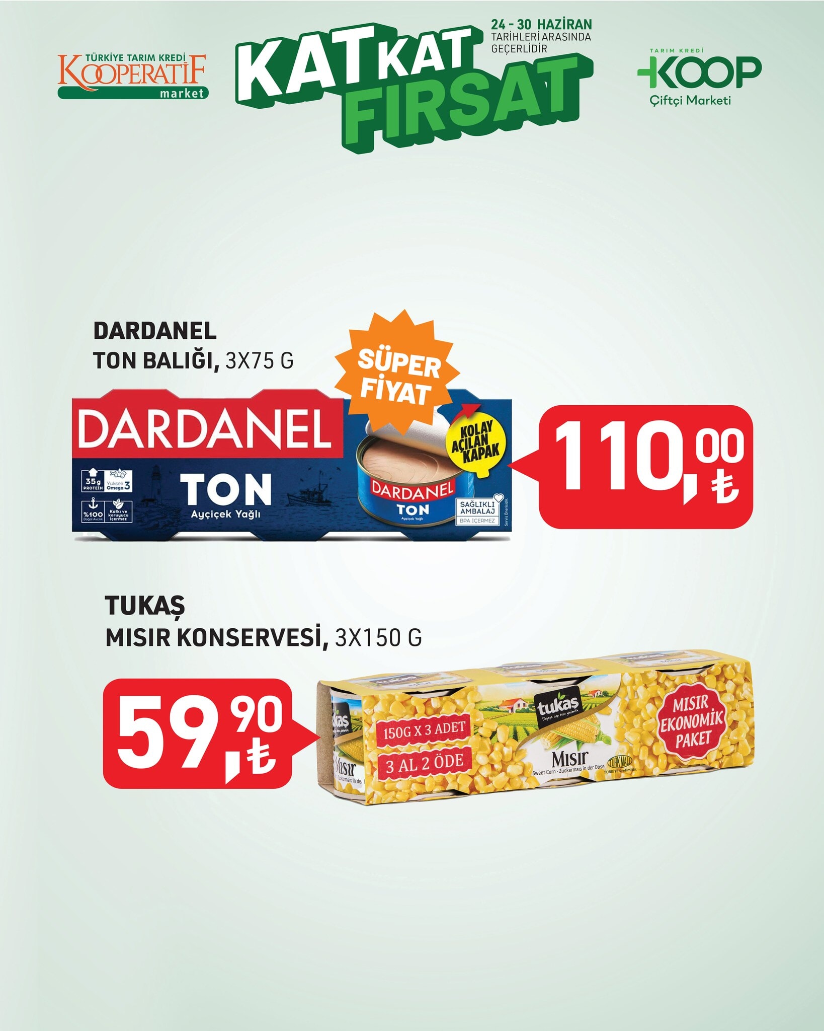 Tarım Kredi KOOP Çiftçi Marketi'nde 27-30 Haziran indirimleri! Temel gıda ve ihtiyaç ürünlerinde fiyat avantajı - 4