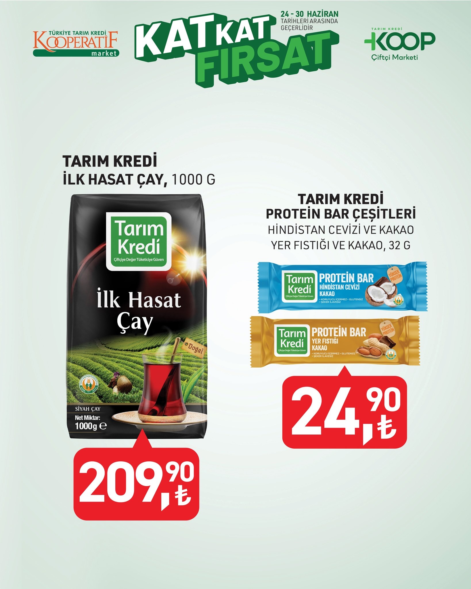 Tarım Kredi KOOP Çiftçi Marketi'nde 27-30 Haziran indirimleri! Temel gıda ve ihtiyaç ürünlerinde fiyat avantajı - 6