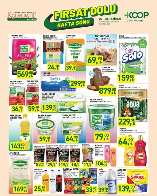 Tarım Kredi KOOP Çiftçi Marketi'nde 27-30 Haziran indirimleri! Temel gıda ve ihtiyaç ürünlerinde fiyat avantajı - 21