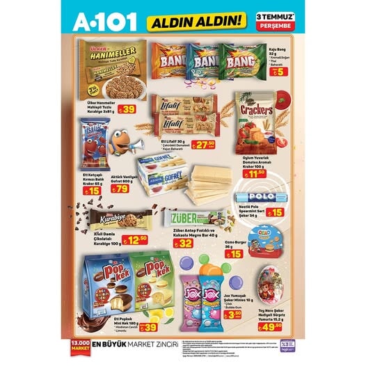 A101 27 Haziran 2025 'Haftanın Yıldızları' kataloğu yayında - 3