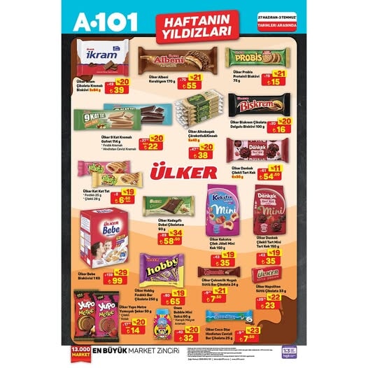 A101 27 Haziran 2025 'Haftanın Yıldızları' kataloğu yayında - 4