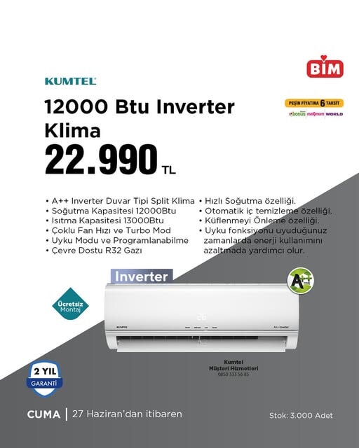 BİM'den yaz sıcaklarına özel fırsatlar! 27 Haziran Aktüel Ürünler Kataloğu raflarda - 6