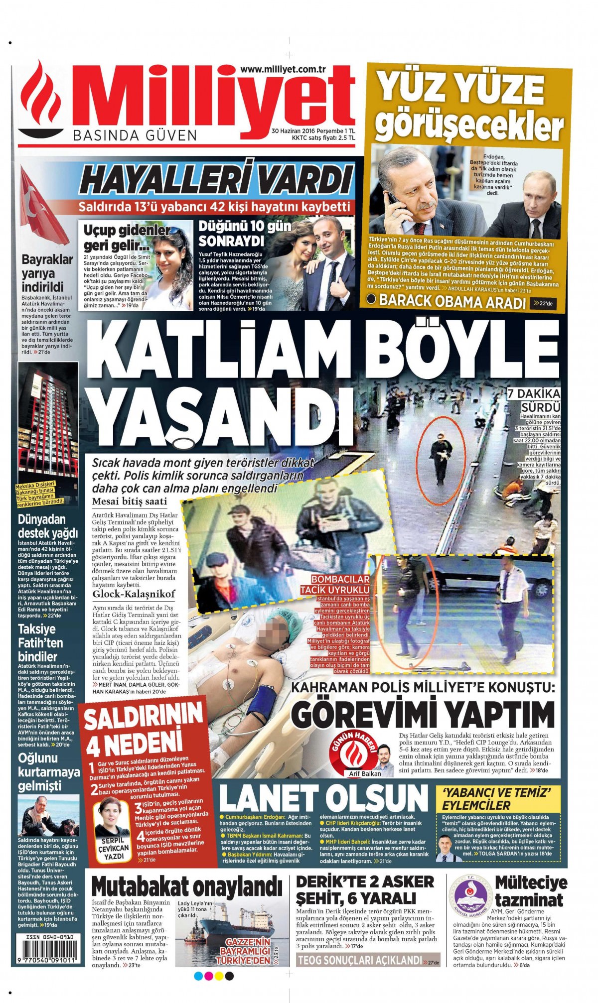 30 Haziran 2016 gazete manşetleri - 22