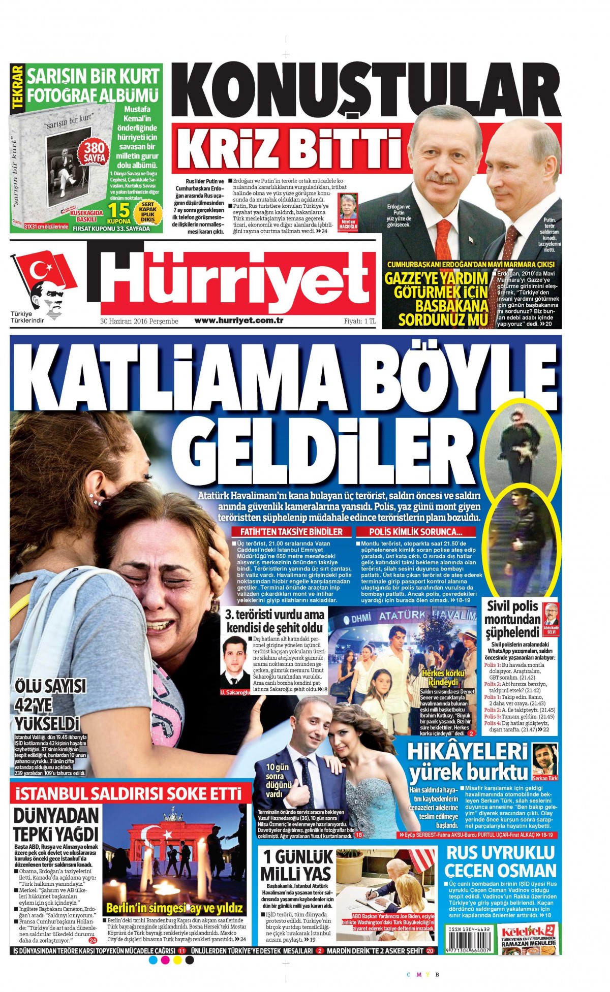 30 Haziran 2016 gazete manşetleri - 15