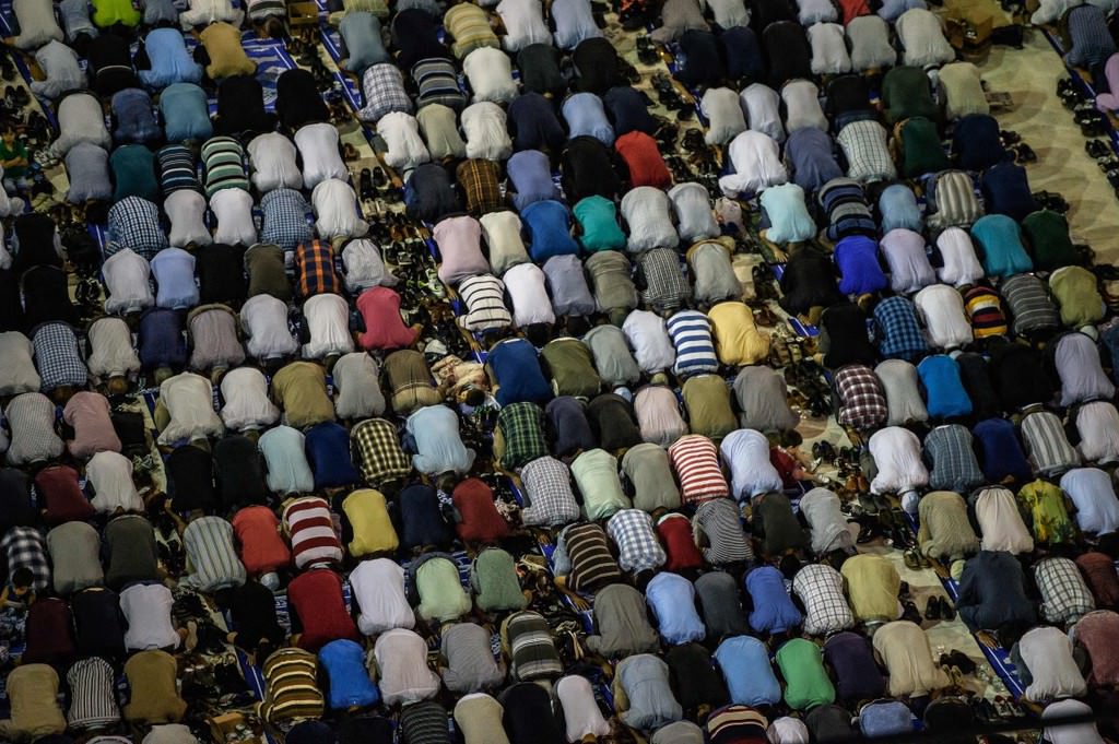 Çamlıca Camisi'nde ilk teravih namazı kılındı - 629