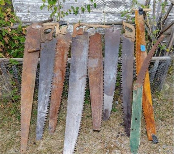 Paslı testereleri öyle bir şeye çevirdi ki - 2