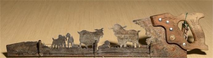 Paslı testereleri öyle bir şeye çevirdi ki - 789