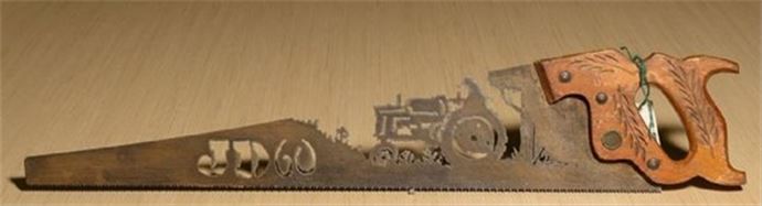 Paslı testereleri öyle bir şeye çevirdi ki - 561