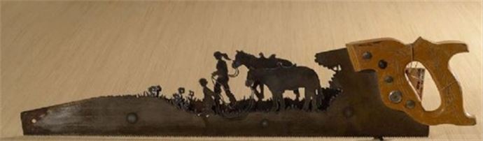 Paslı testereleri öyle bir şeye çevirdi ki - 606