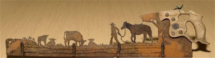 Paslı testereleri öyle bir şeye çevirdi ki - 918