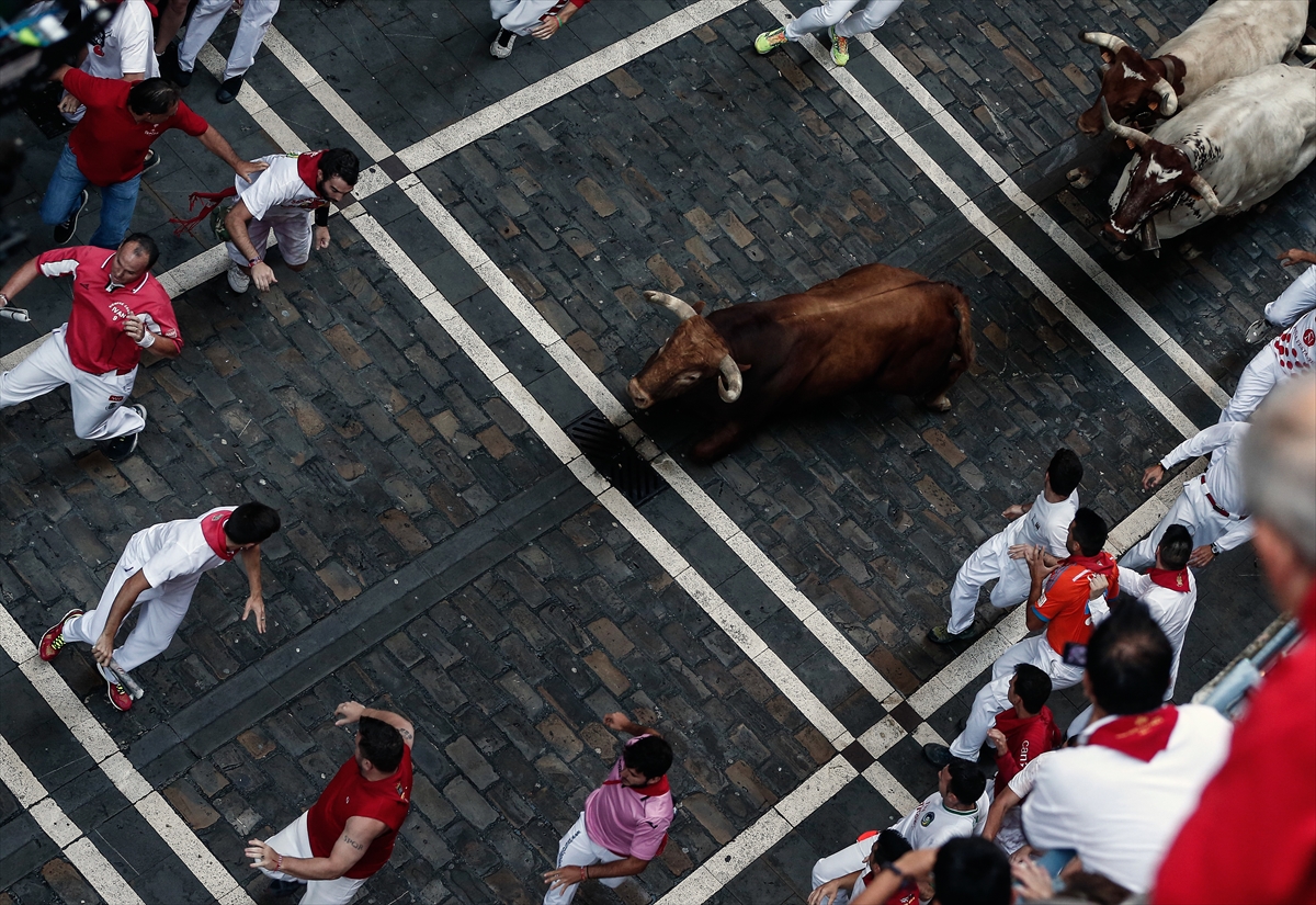San Fermin Festivali'nde ikinci koşu tamamlandı - 591
