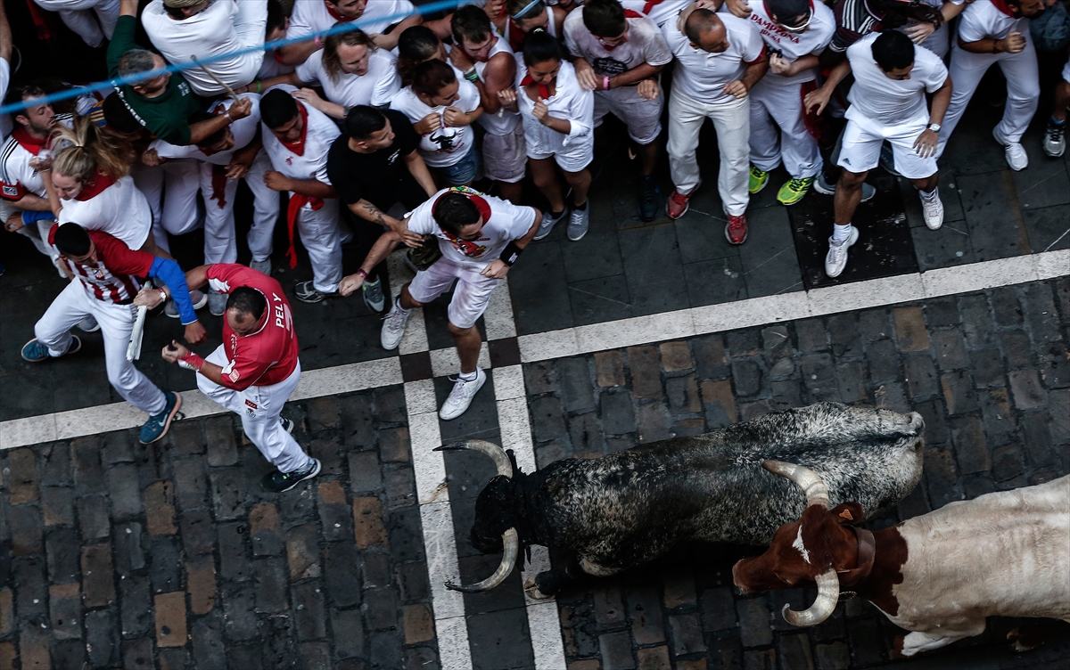 San Fermin Festivali'nde ikinci koşu tamamlandı - 836