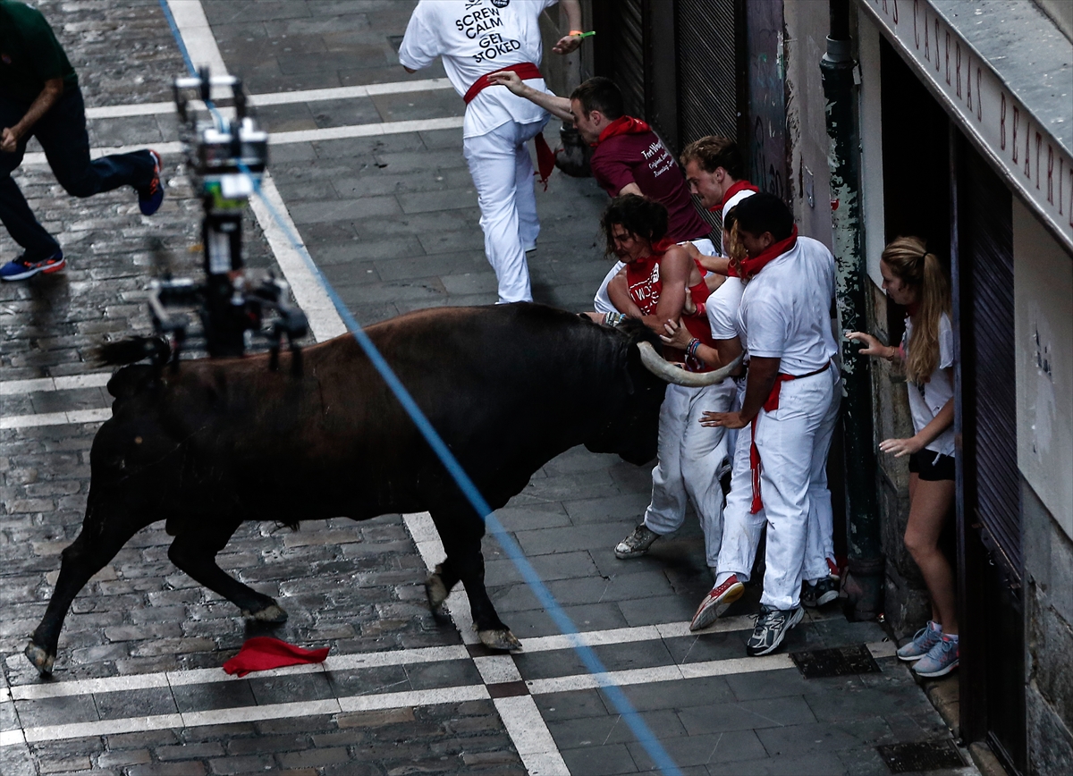 San Fermin Festivali'nde ikinci koşu tamamlandı - 655