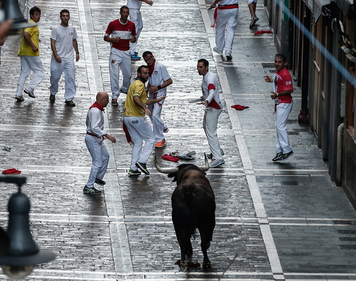 San Fermin Festivali'nde ikinci koşu tamamlandı - 668