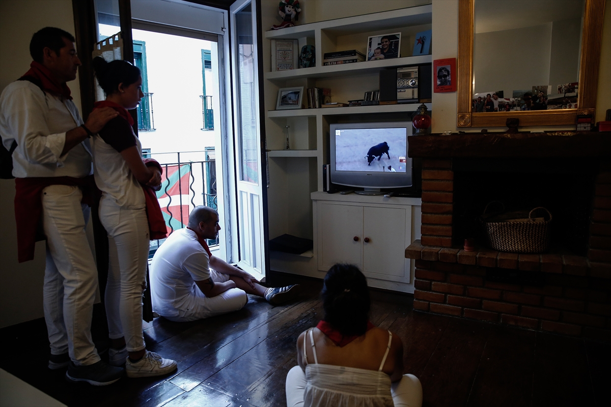 San Fermin Festivali'nde ikinci koşu tamamlandı - 508