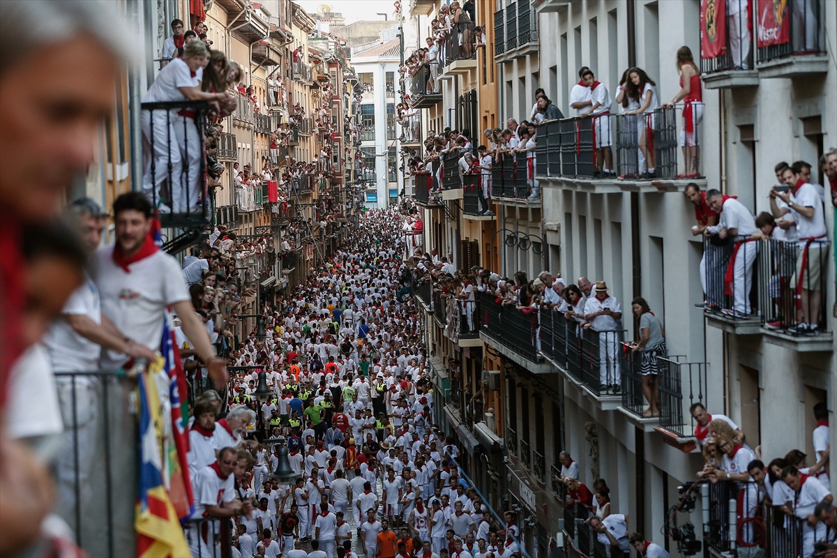 San Fermin Festivali'nde ikinci koşu tamamlandı - 626