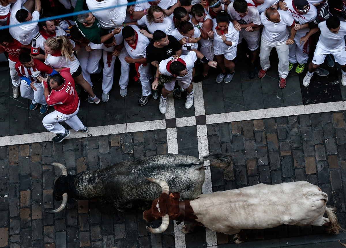 San Fermin Festivali'nde ikinci koşu tamamlandı - 654