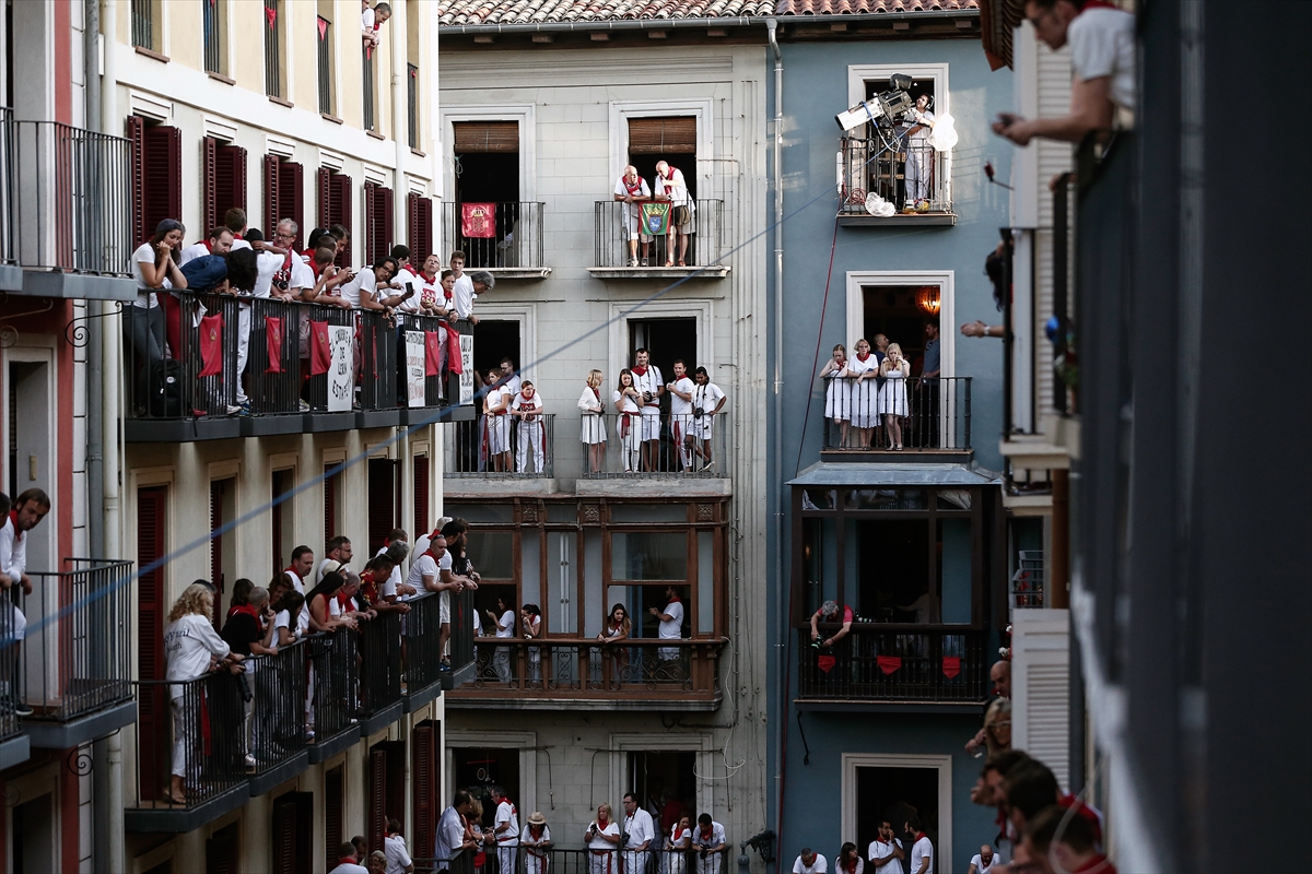 San Fermin Festivali'nde ikinci koşu tamamlandı - 674