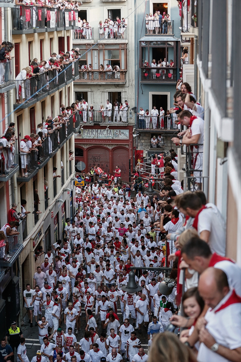 San Fermin Festivali'nde ikinci koşu tamamlandı - 812