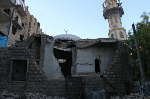 'Halep'te camiler ezansız ve teravihsiz kaldı' - 1