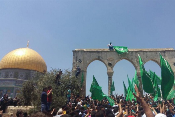 İsrail Mescid-i Aksa'da protesto edildi - 591