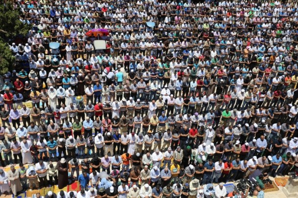 Kudüs'te Ramazan ayının son cuması - 822