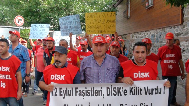 DİSK önünde arbede - 6